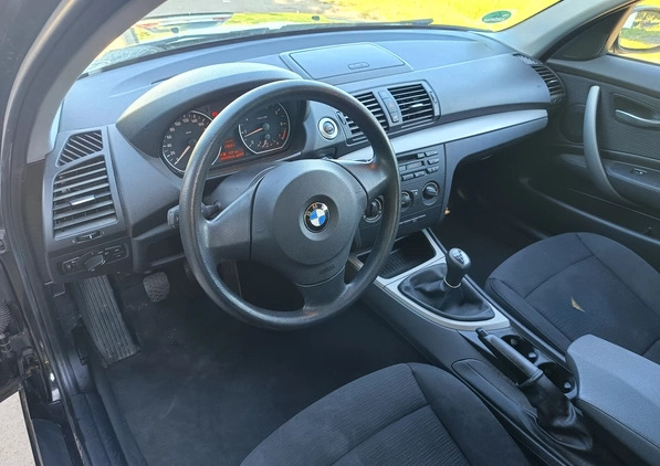 BMW Seria 1 cena 10500 przebieg: 244446, rok produkcji 2009 z Czersk małe 106